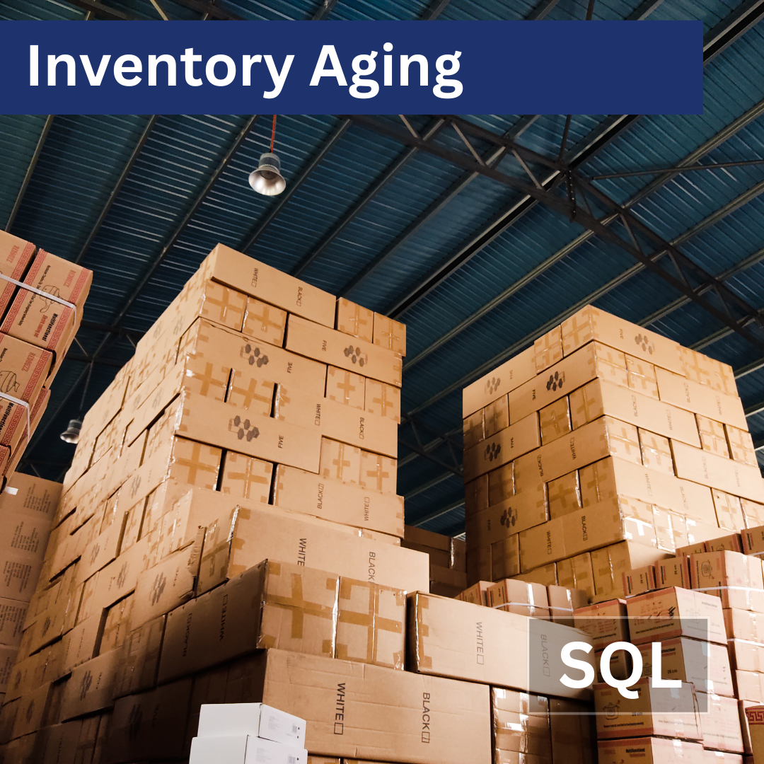 Inventory Aging Query for Infor VISUAL ERP
