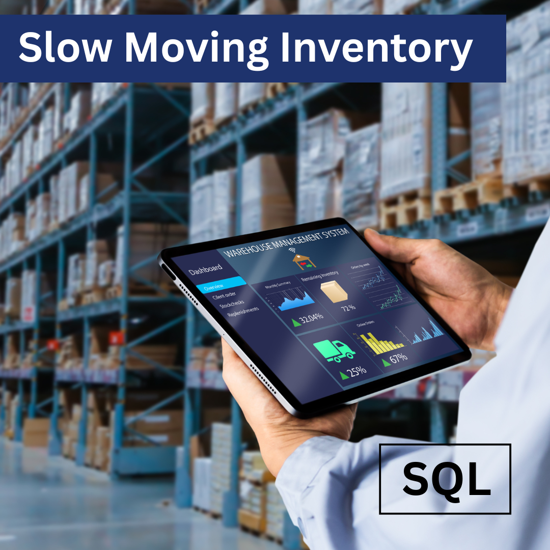 Slow-Moving and Obsolete Inventory Query for Infor VISUAL ERP